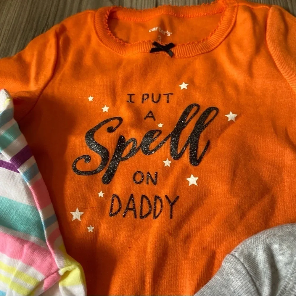 Carters and‎ Old Navy 3 Month Halloween and PJ Bundle